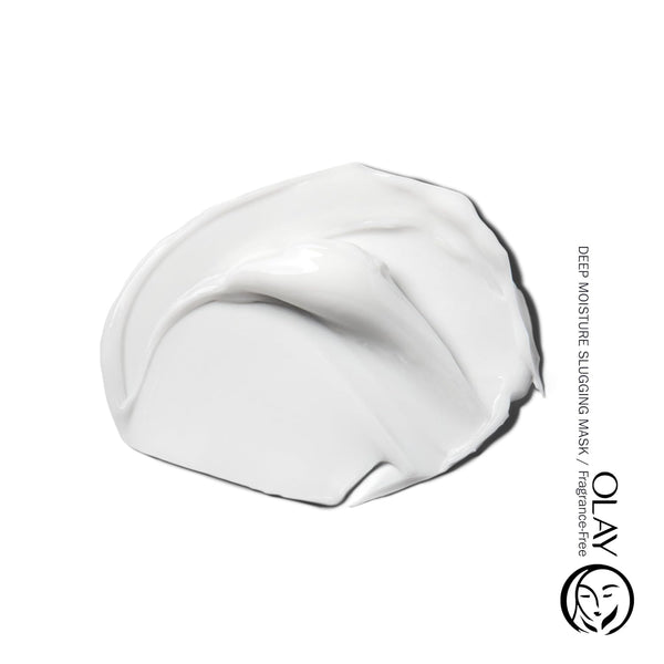 Olay Slugging Mask, Deep Moisture with Shea Butter & Niacinamide - Fragance-Free, Hydrating Night Cream, Skin Care for Hydrated and Refresh, 3.4 Oz