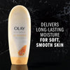 Olay Moisture Ribbons Body Wash with Shea and Notes of Jasmine Petals, 18 fl oz, (Pack of 4)