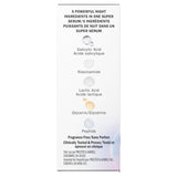 Olay Super Serum Night Repair, Fragrance-Free - Niacinamide, Peptide, Salicylic & Lactic Acid, Glycerin - 5-in-1 Skin Care Benefits - Hydrating, Evens Tone, Reduces Dark Spots, Anti-Aging, 1.0 Oz