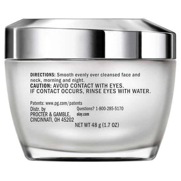 Olay Collagen Peptide Face Moisturizer, Firm & Smooth Cream -Fragrance-Free - Hydrating, Firming, Anti-Aging, Anti-Wrinkle, Firming, Smoothing - Recyclable Sustainable Eco Jar, Non-Greasy, 2 Oz