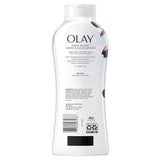 Olay Body Wash for Women, Fresh Radiance, Refreshing & Renewing, Made with Plant Based Cleansers, B3 Botanical Complex, For All Skin Types, Rose Water & Sweet Nectar Scent, 33 fl oz (Pack of 4)