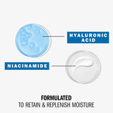 Olay Hyaluronic Acid Face Moisturizer, Instant Hydration for Women, Fragrance-Free - Dry Skin Solution, Glowing, Smoothing, Plumping, Renewing - Niacinamide, Amino Peptides 1.7 Oz