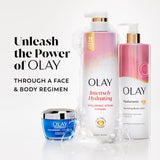 Olay Body Wash for Women, Intensely Hydrating, Pro-Hyaluronic Acid Serum Complex, Renews Moisture, Vitamin B3 Lameller Technology, For All Skin Types, Mandarin Summer Fizz Scent, 20 fl oz