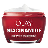 Olay Niacinamide Face Moisturizer, Strong & Firm Cream for Women, Anti-Aging, Anti-Wrinkle, Firming Skin Care, Evens, Hydrates to Repair Barrier, Recyclable Sustainable Eco Jar, Non-Greasy, 2 oz
