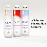 Olay Intensely Hydrating Body Wash + Body Lotion Bundle Pack, Moisturizing & Nourishing Formula with Hyaluronic Acid & Vitamin B3 Complex, 26 fl oz & 17 fl oz, (Pack of 2)