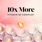 Olay Body Wash for Women, Intensely Hydrating, Pro-Hyaluronic Acid Serum Complex, Renews Moisture, Vitamin B3 Lameller Technology, For All Skin Types, Mandarin Summer Fizz Scent, 20 fl oz