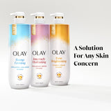 Olay Intensely Hydrating Body Wash + Body Lotion Bundle Pack, Moisturizing & Nourishing Formula with Hyaluronic Acid & Vitamin B3 Complex, 26 fl oz & 17 fl oz, (Pack of 2)