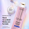 Olay Super Serum Body Wash for Normal Skin, 24hr Long Lasting Hydration, 5+ Ingredient Serum Complex for Bright Even Firm Luminous Skin, 18.5 fl oz