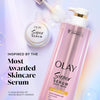Olay Super Serum Body Wash for Normal Skin, 24hr Long Lasting Hydration, 5+ Ingredient Serum Complex for Bright Even Firm Luminous Skin, 18.5 fl oz