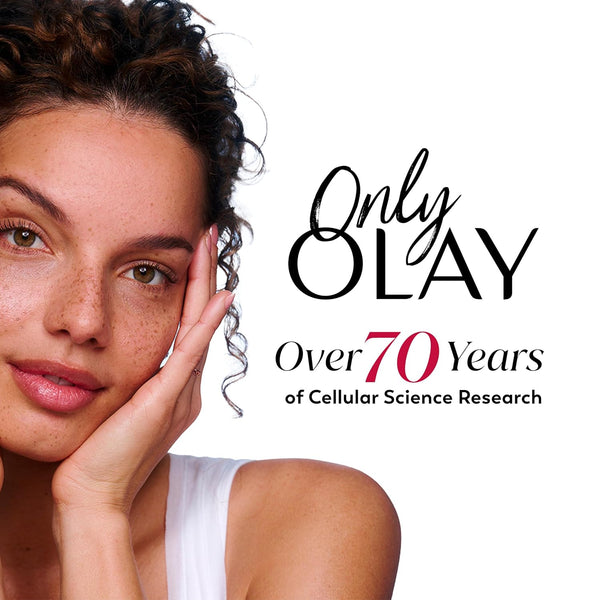 Olay Super Serum Night Repair, Fragrance-Free - Niacinamide, Peptide, Salicylic & Lactic Acid, Glycerin - 5-in-1 Skin Care Benefits - Hydrating, Evens Tone, Reduces Dark Spots, Anti-Aging, 1.0 Oz