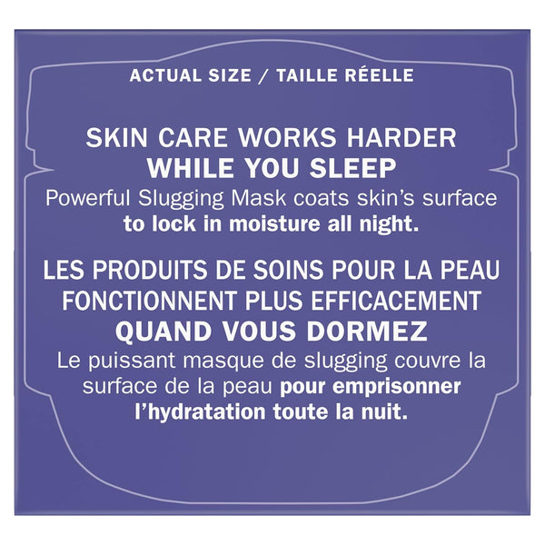 Olay Slugging Mask, Deep Moisture with Shea Butter & Niacinamide - Fragance-Free, Hydrating Night Cream, Skin Care for Hydrated and Refresh, 3.4 Oz
