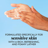 Olay Face Cleanser, Gentle Foaming Face Wash for Sensitive Skin - Fragrance-Free, Oil-Less, Soap-Free, Glycerin-Based Formula, Daily Cleansing without Irritation, 6.7 Oz - 3 Pack