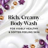 Olay Body Wash for Women, Hydrating & Moisturizing, Holiday Edition, With Plant Based Cleansers, B3 Complex, For All Skin Types, Champagne Blush with Berries Sugared Rim & Rose Petals Scent, 22 fl oz
