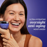 Olay Retinol 24 Face Moisturizer, Anti-Aging Night Cream for Women, Fragrance-Free, Non Greasy - Anti-Wrinkle, Smooth Fine Lines, Tightening, Hydrating Skin Care - Peptides, Glycerin, 1.7 Oz