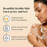 Olay Body Wash for Women, Fresh Radiance, Refreshing & Renewing, Made with Plant Based Cleansers, B3 Botanical Complex, For All Skin Types, Peach & Cherry Blossom Scent, 33 fl oz